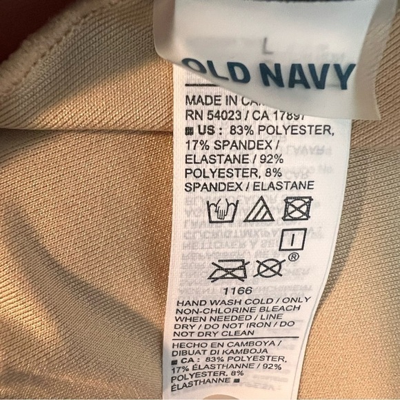 NWT! Old Navy Americana Two-Tone Red & Blue Triangle Bikini Top. Size Large. - Picture 5 of 8